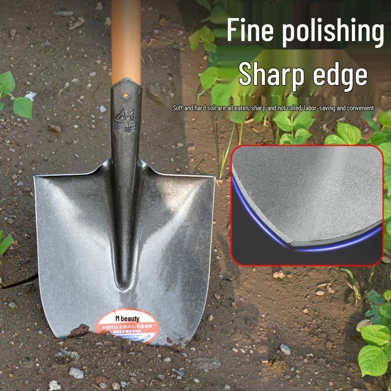 Meng Pao Manganese Steel Pointed Shovel