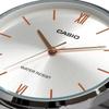 Casio MTP-VT01D-7B Quartz Men's Watch Silver Metal Band Imported Model