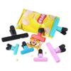Colorful Kitchen Food Bag Sealing Clip - ABS+TPR Material, Dustproof for Flour and Seasoning Bags