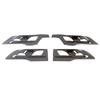 For GWM Tank 300 2024 2024 RHD LHD Inner Door Handle Frame Cover Trim Interior Accessories Black Carbon Decor Refit Sticker