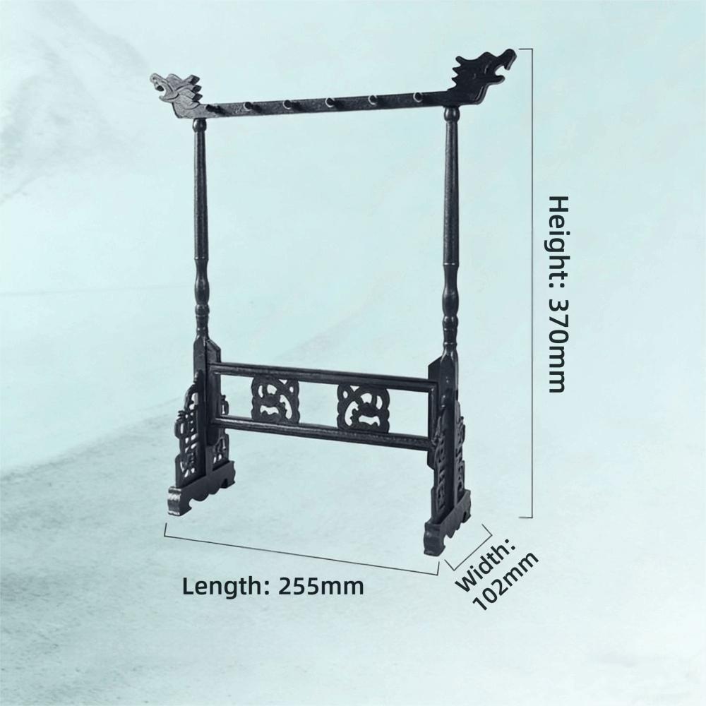 Resin Calligraphy Pen Holder Hanging Brush Stand Rack New Brush Hanger