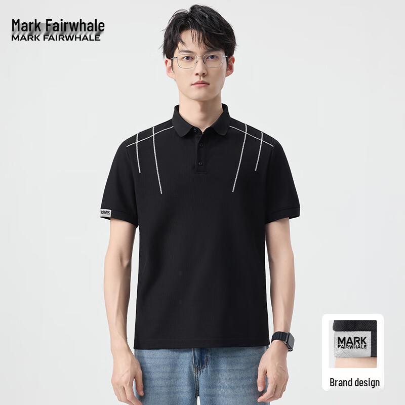 

Mark Fairwhale Men s Linen Cool Short Sleeve Polo Shirt L