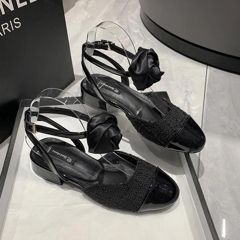 

Модная женская обувь, новые осенние туфли на высоком каблуке в корейском стиле, женские модные туфли смешанных цветов Mary Jane для женщин Zapatos De Mujer 40 чёрный