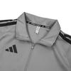 adidas Classic Three Stripes Sports Comfortable Casual Jacket Stand Collar Unisex Jacket Gray TR30JR2CS-GYB