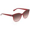 Brown Gradient Square Ladies Sunglasses Th1811s 0c9a 55 17
