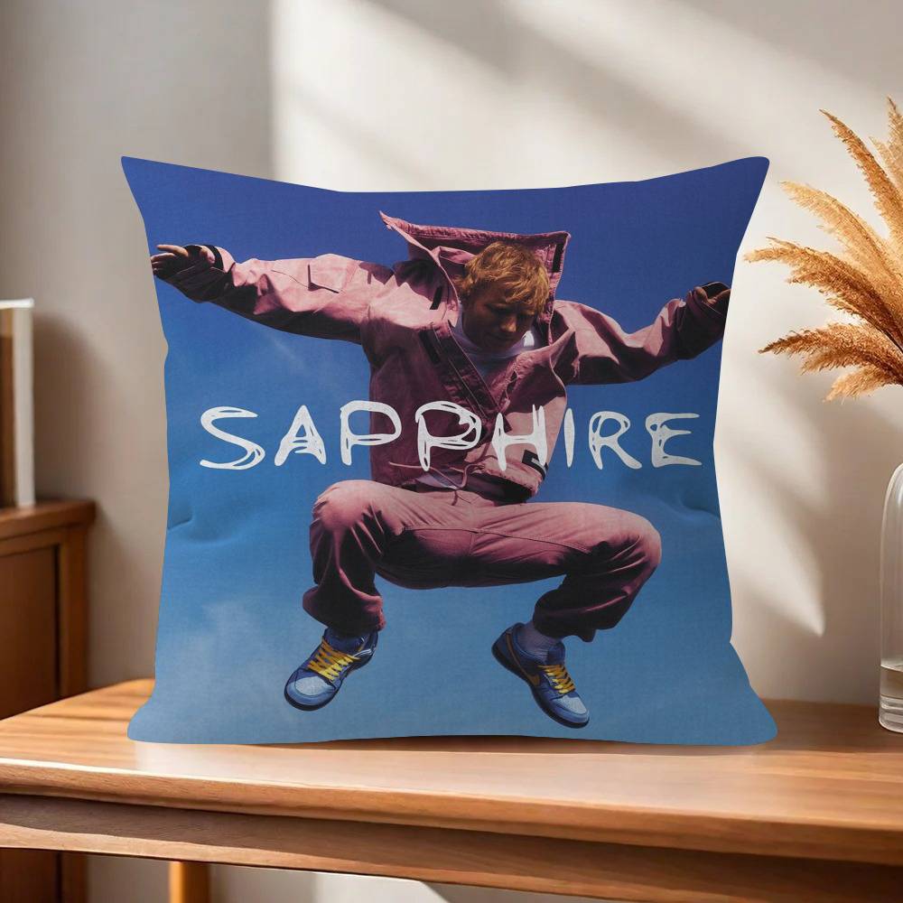 Pop Singer EEd SSheeran Play Personalized Picture Text Home Decorative Pillows Household Gifts Xcm