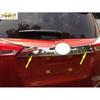 Car Chrome Rear Trunk Lid Trim molding Cover Garnish For Toyota RAV4 2013-2015