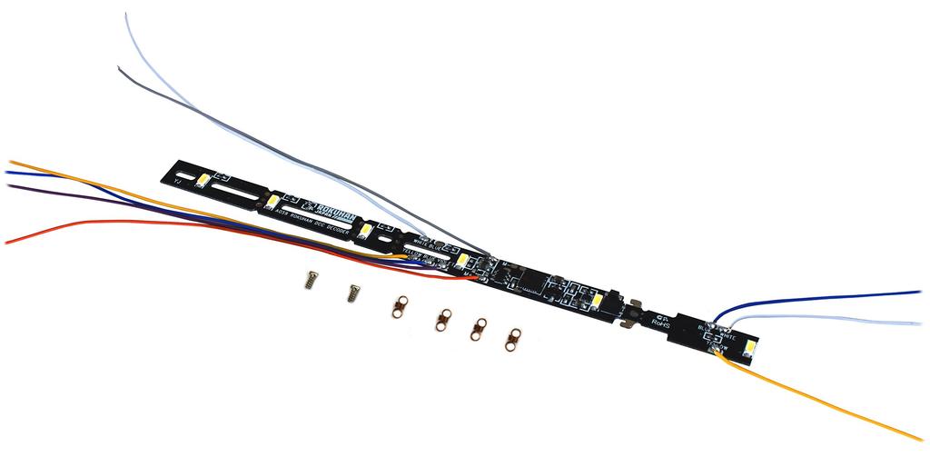 Rokuhan Z Spur DCC Innenbeleuchtung Modellbahnzubehör Decoder, Typ, Mehrfach-Typ A059,