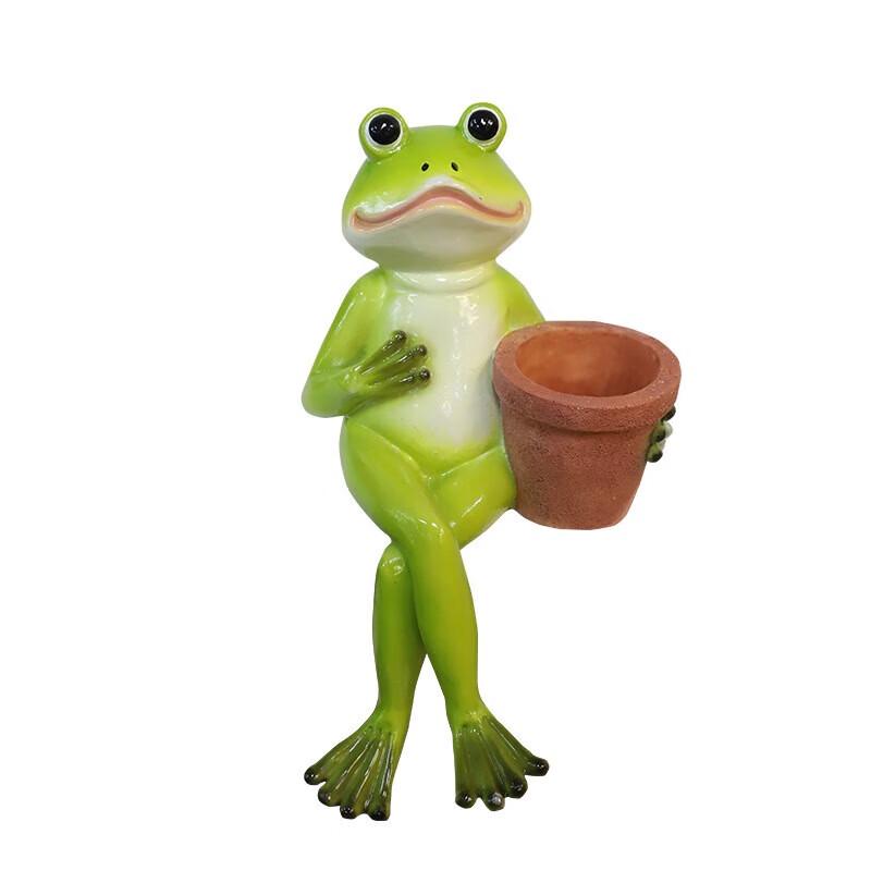 Креативная фигурка лягушки из смолы