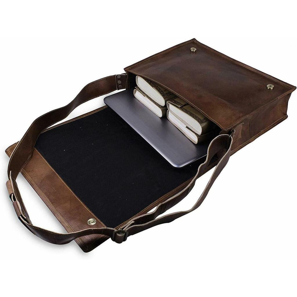 Bag Leather Genuine Shoulder Men's Messenger Men Crossbody Briefcase Travel New
