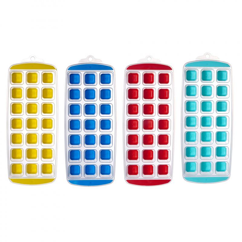 1/4Pcs Ice Cube Tray Mold Silicone Square 21 Cube Easy Release Ice Cube Molds Summer Kitchen Bar DIY Iced Cocktail Freeze Tool