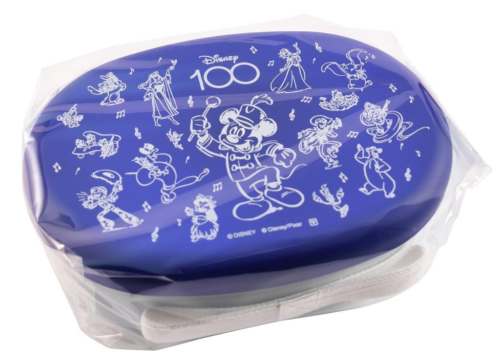 Yaxell Disney Small Bento Box D100MW Disney 100th Anniversary Musical Wonder Mickey Rapunzel Stitch Jessie Sebastian Elsa Dumbo Toy Story 4