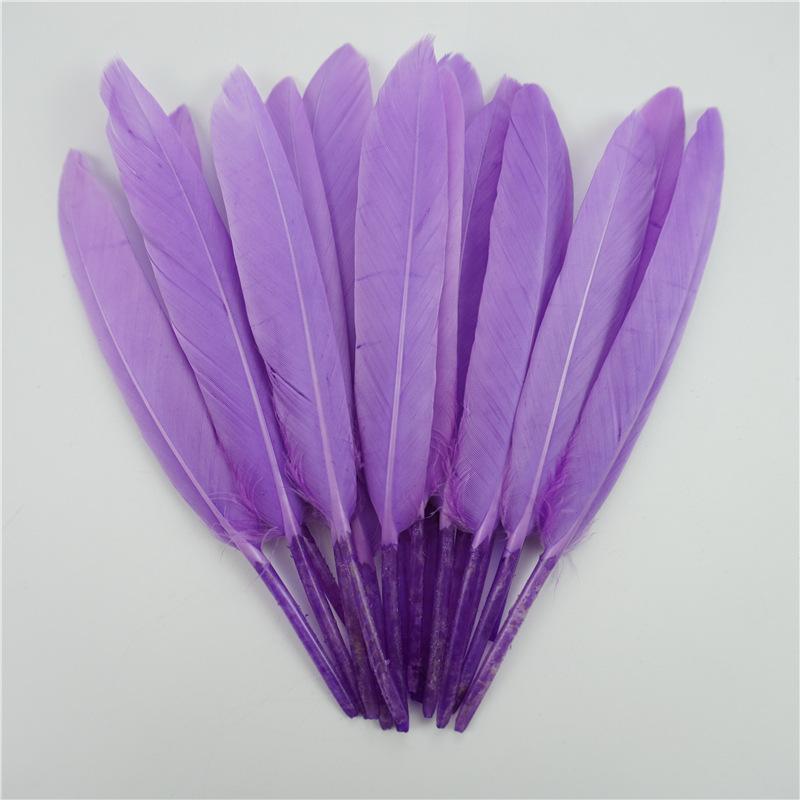 50Pcs10-15Cm/4-6 Inch Colorful Duck Feather Handicraft Accessories Goose Feather Jewelry Creation Diy