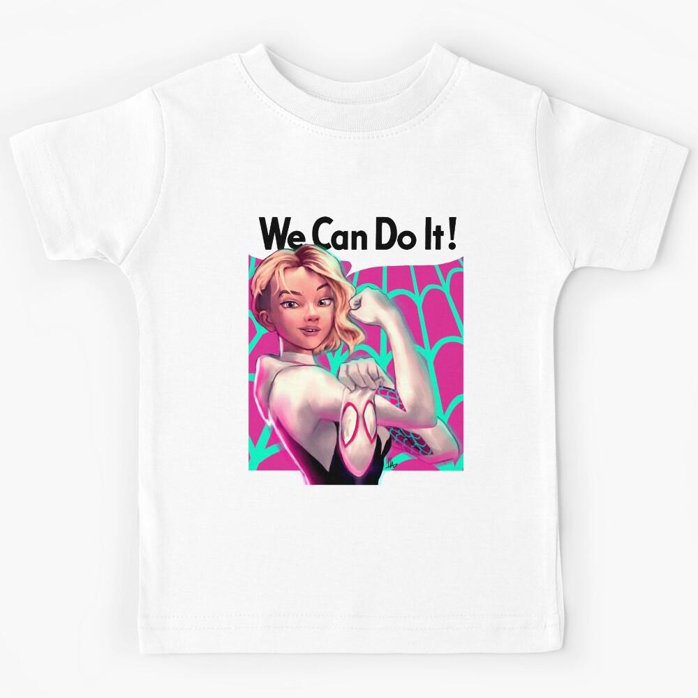 Gwen Can Do Whatever A Spider Can Kids T-Shirt 120