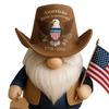Jubileum Cowboy Nisse Dukke Patriotisk Alv Figur for 4. av