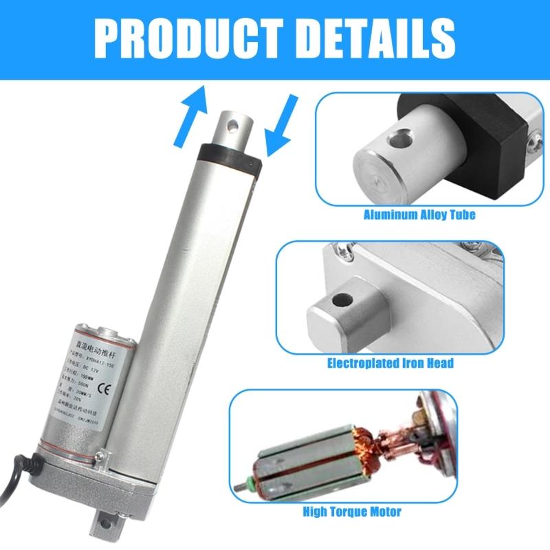 Durability Metal 12V Linears Actuator Controllers 700N Force For Heavy Type Applications And Longevity
