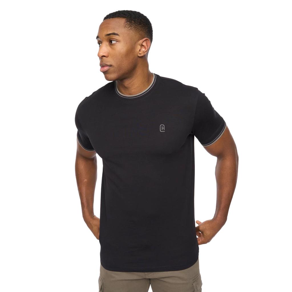 Crosshatch T-shirt Shellworth da uomo