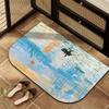 Olieverf Badkamervloermat Toiletdeur Antislipmat Entree Mat