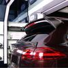 Carbon Fiber Center Roof Spoiler for 2015-2017 Cayenne 958.2 in Wet Carbon Finish with Adhesive.