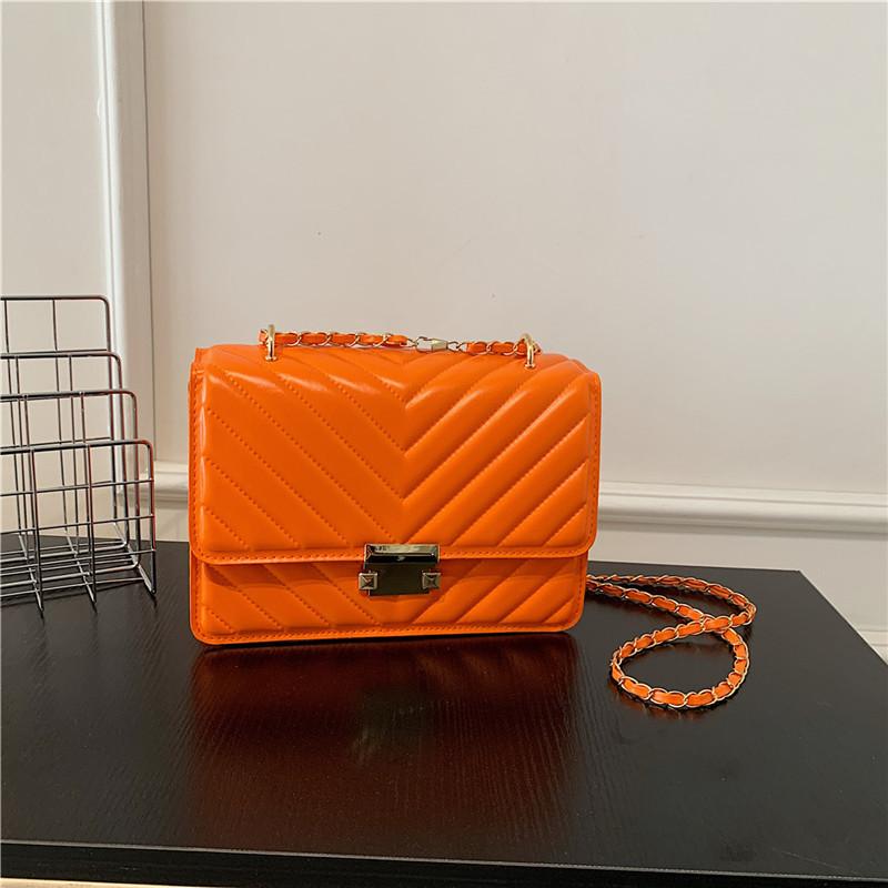 

Temperament simple and fashionable Korean version of small bag women 2025 spring new versatile ins commuting to work small square bag women оранжевый