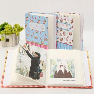 Album floreale Blooming Po, libro da 100 pagine, 6 pollici, immagine interfogliata, album di ritagli