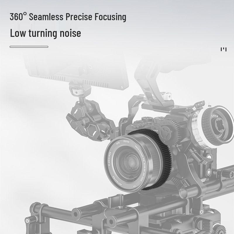 360° Rotating Camera Focus Ring for Sony, Canon, Nikon DSLR Cameras