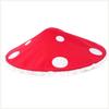 Nonwoven Mushroom Cap Lace Trim Headgear For Halloween Costume Cosplay Event And Theme Party Gathering Photography