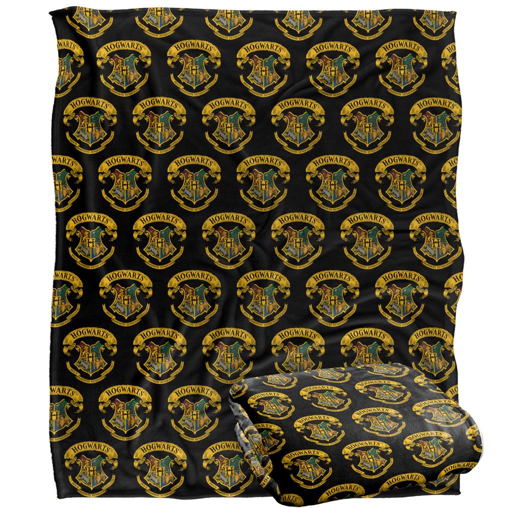 Harry Potter Hogwarts Repeat Print Blanket