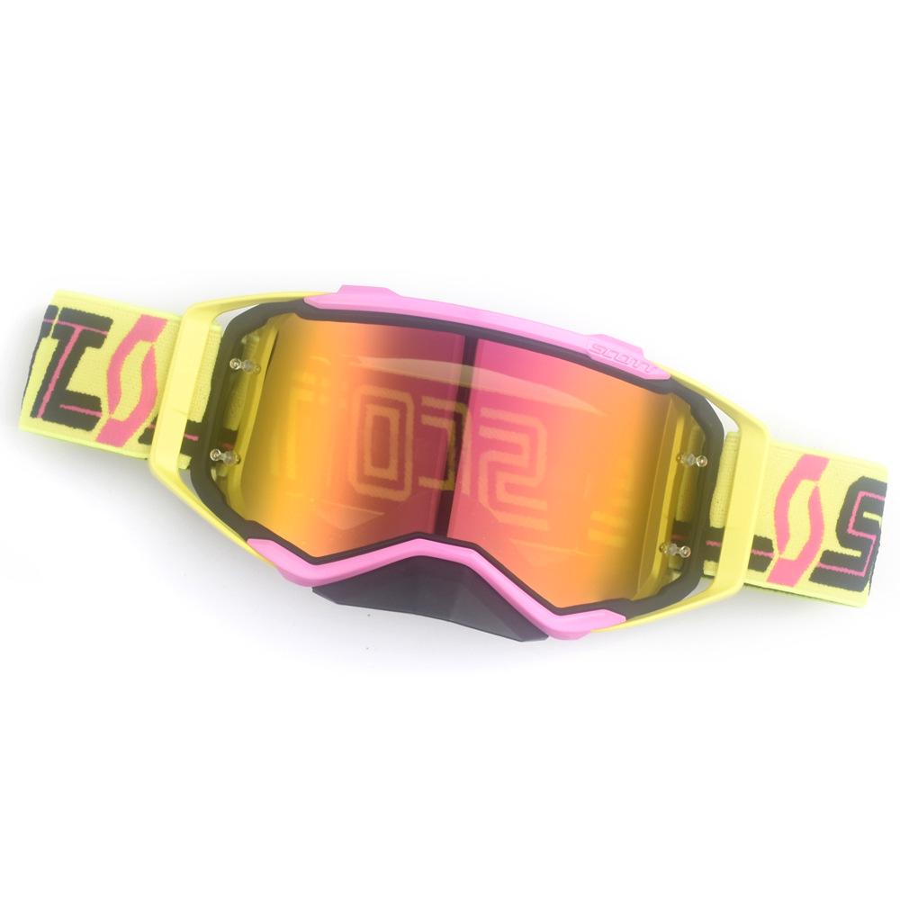 Spot Hochwertige Motorrad Winddichte Langsam-Fahrbrille Outdoor Sport Reitbrille Off-Road Winddichte Rennstrecken Schutzbrille