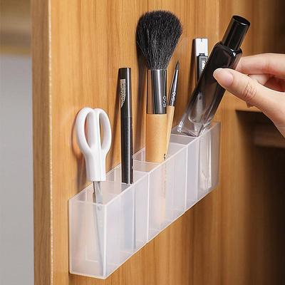 Wandmontierter 3Grids Organizer Spiegelschrank Selbstklebende Aufbewahrungsbox für Objekte