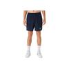 Asics Tennis Series Quick-Dry Breathable Lightweight Stretch Logo Sports Shorts Men Shorts Dark-Blue 2041A343-400