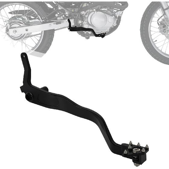 

Dirt Bike Rear Brake Foot Pedal for XR150L,CNC Motorcycle Foldable Brake Lever for XR 150L Red чёрный