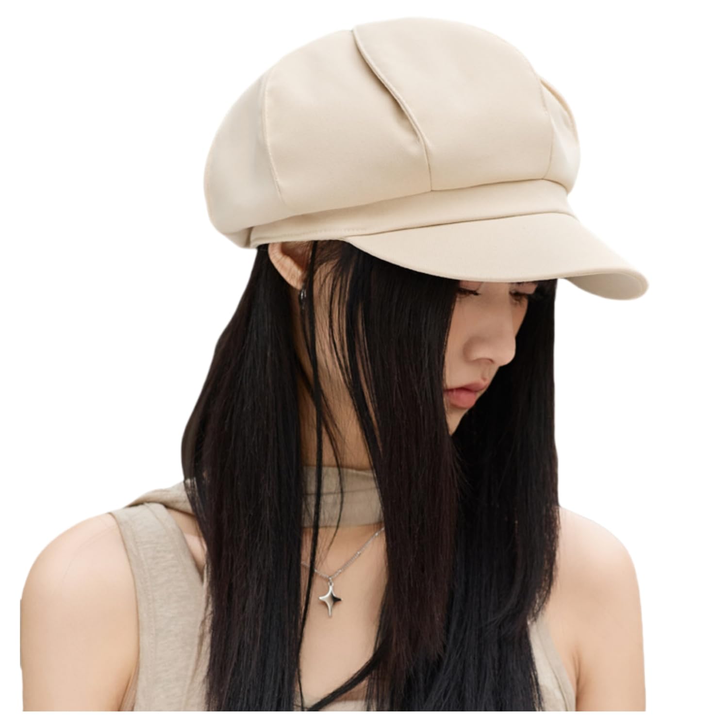 

Casquette Flat UV Slimming [Weuiean] Women s Hat, Cap, Beret, Protection, Effect, Simple, Plain, TUTU-88 (Beige)