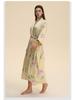 Yaoting Satin Plus Size Women's Long Sleeve Pajamas and Bathrobe Set - Spring/Fall Collection WP5021