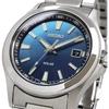 Seiko SEIKO Solar-Quarz-Uhr SBPN071 Silber Blau Herren [Inländisches Originalprodukt]