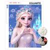 Ice Queen Pearl Painting Handmade Diy Pearl Art Painting Simple Living Room Hanging Painting Decoration