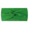 European and American Children's Hair Band Hair Accessories Baby Solid Color Nylon Cross Knotted Girl's Hair Ring Headband