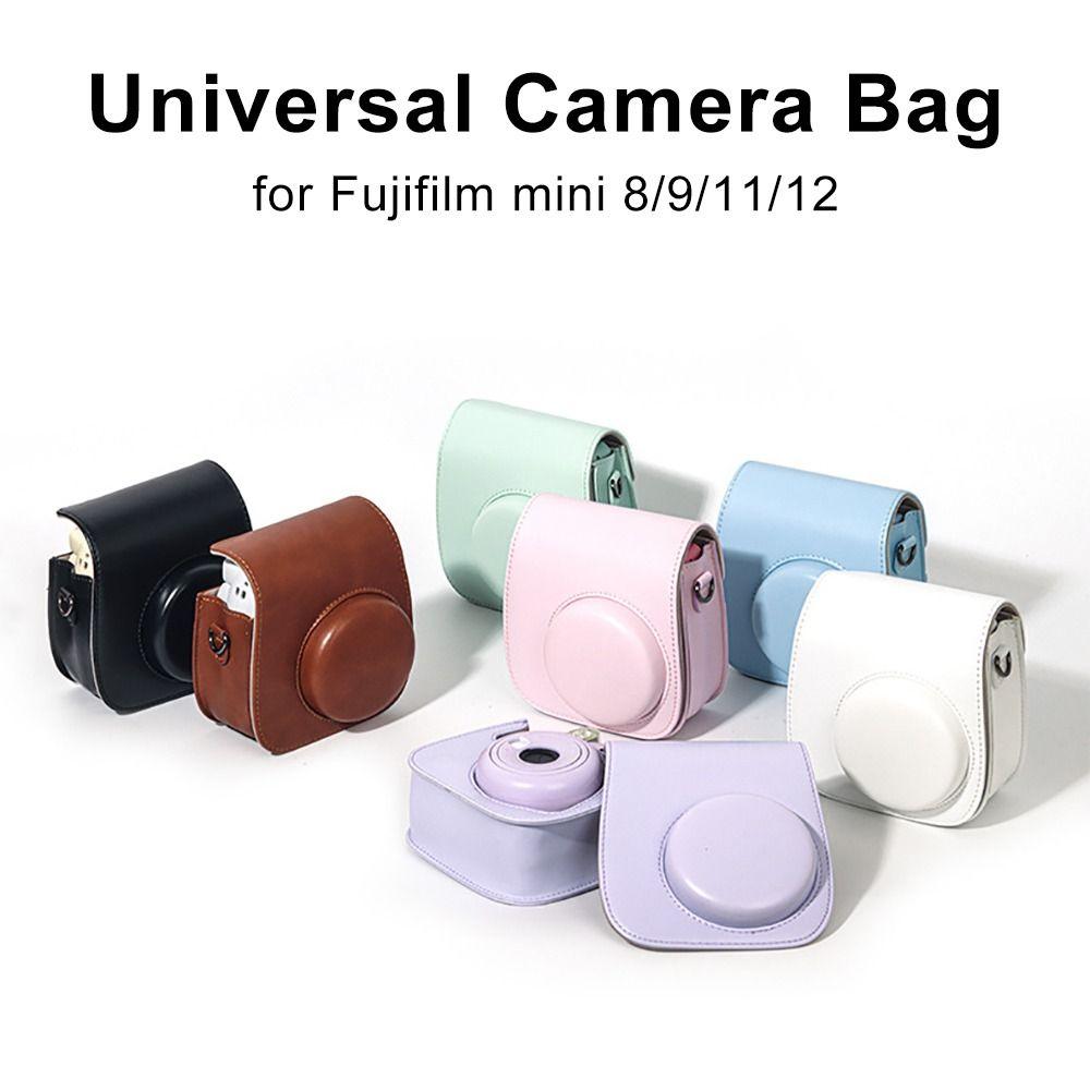 Adjustable Strap Photo Storage Bag Carrying Pouch for Fujifilm Instax mini 8/9/11/12 Travel