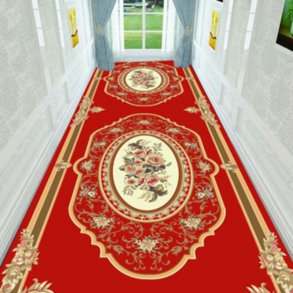 Moroccan Tribal Style Hallway Rug Household Bedside Rug, Suitable for Living Room Bedroom Sun Room Hardwood Floor Mat, Home Decor