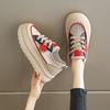 Scarpe in rete platform scarpe da ginnastica traspiranti 22 estive per studenti sottili vuote con rialzo scarpe sportive casual