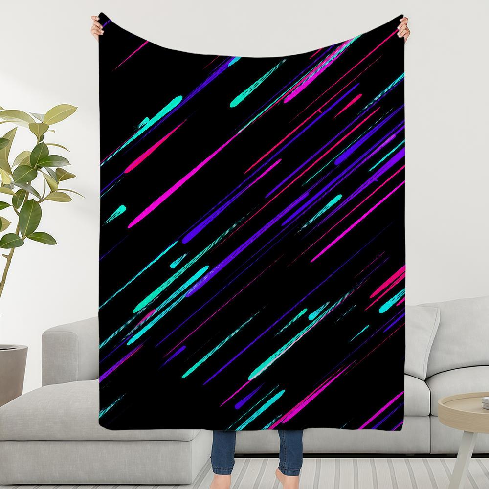 Cool Blanket Throw Super Cosy Plush Living Room Sofa Couch Logo H-HhKS-ES Childish Birthday Luxury Gifts