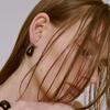 LEYIE SINGLE WATERDROP ONYX CUFF EARRING
