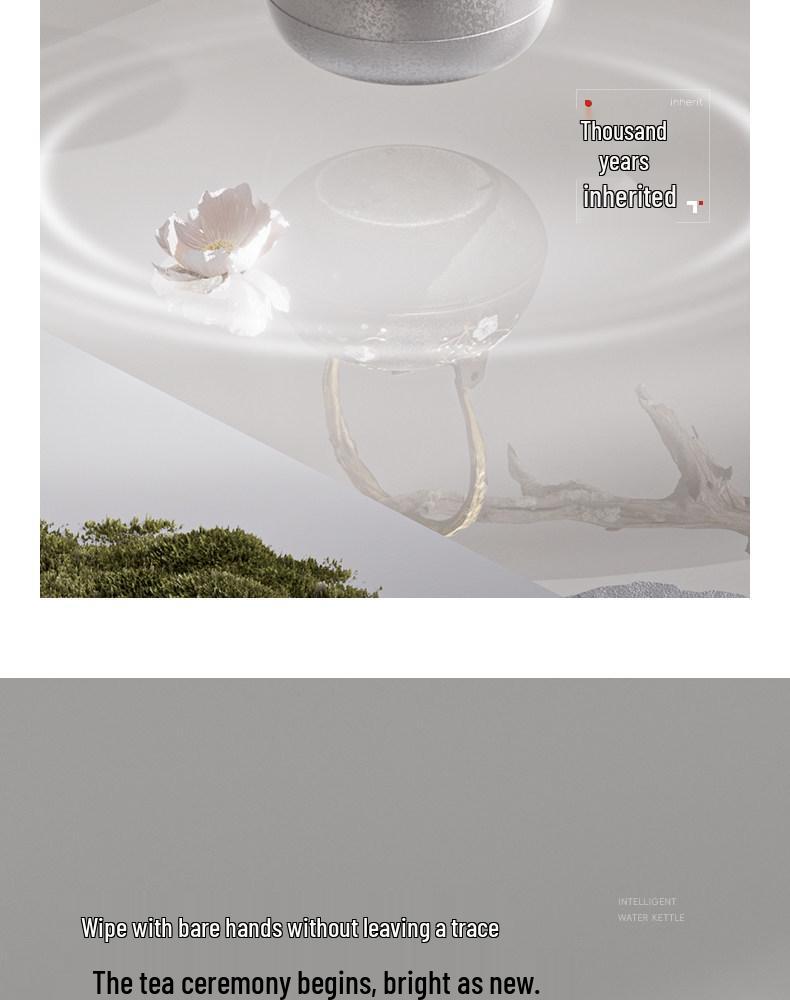 Shang Peng Tang 2025 Pure Titanium Electric Teapot with Integrated Heat Preservation