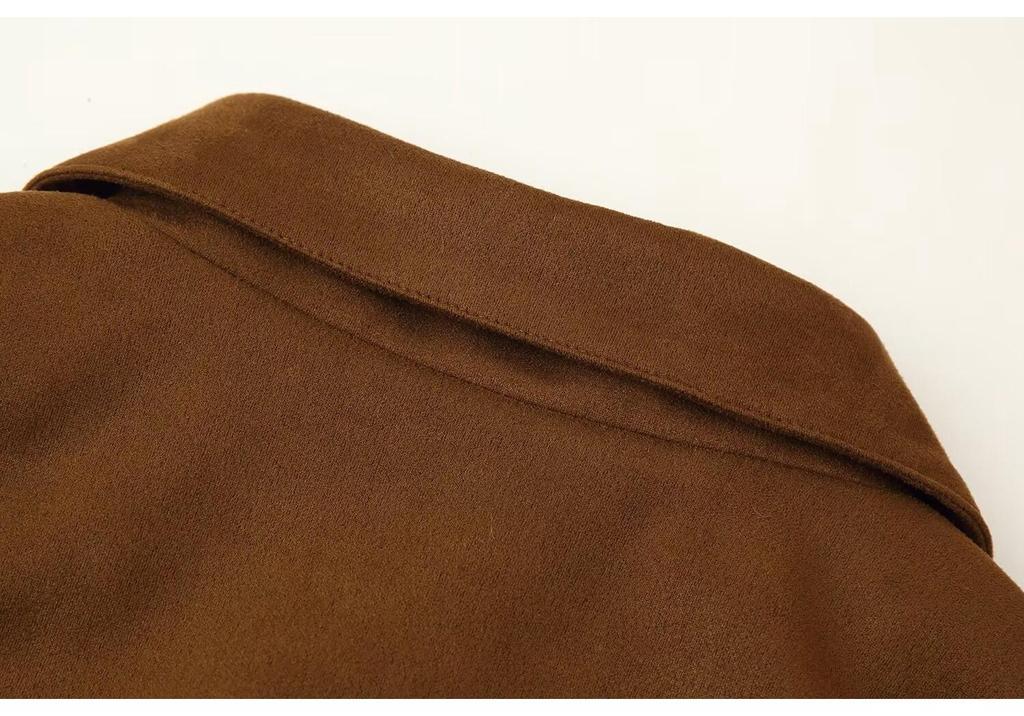 2025 Autumn Women's Fashion: Old Money Retro Commuter Lapel Jacket