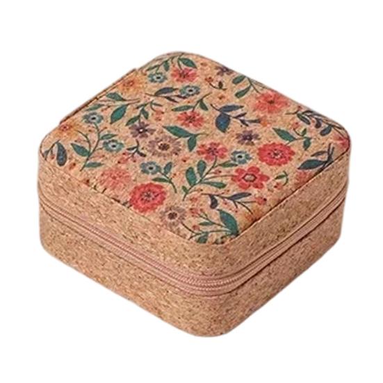 Vintage Jewelry Box, with Soft Interior Organizer, Lightweight Portable Travel Storage Case for Rings Earrings Necklaces