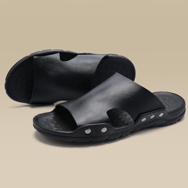 Men's Shoes Summer Slippers Mens Indoor Slides Casual Sandals Man Lightweight Breathable Beach Slippers for Men Sandals