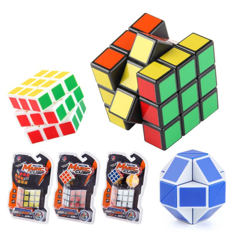 A16815 Educational 3x3 Rubik's Cube Toy For Kids With Colorful Design And Durable Abs Material