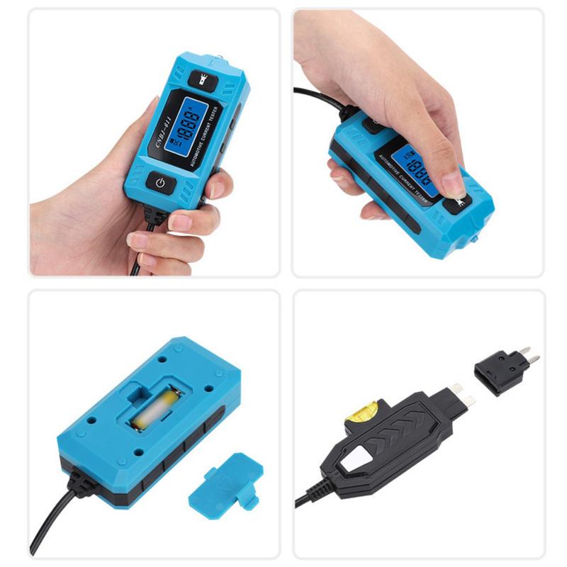 Car Fuse Finder Current Tester With Current Detection Battery-Free Precise Car Current Measurement Leak Current Tester Tools
