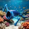 Statuiță Mâncător de Mare Imprimată 3D Articulată Flexibilă Jucărie Fidget Creatură din Adâncuri Obiect de Colecție Ornament de Birou cu Tematică Oceanică pentru Ameliorarea Stresului Anxietății