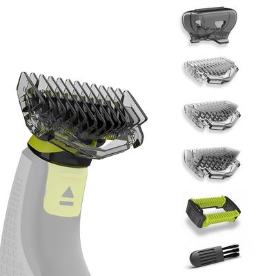 KIONCARE Guards Kit,1/3/5mm Guide Combs and Protective Cap Fit for Philips Norelco OneBlade Handles